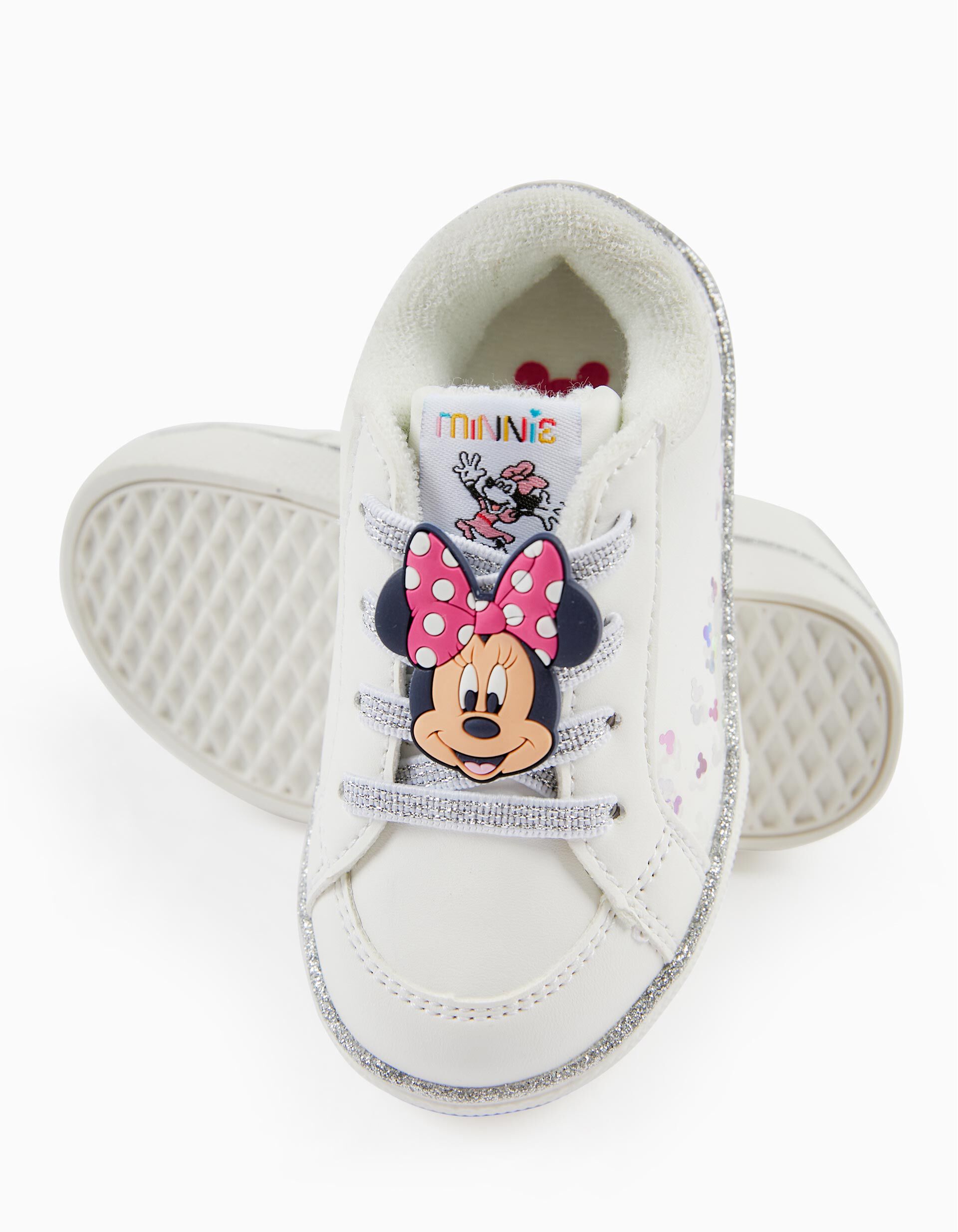 Chaussons bébé Fille ZIPPY Zapatillas Minnie Mouse Para Recién Nacida 