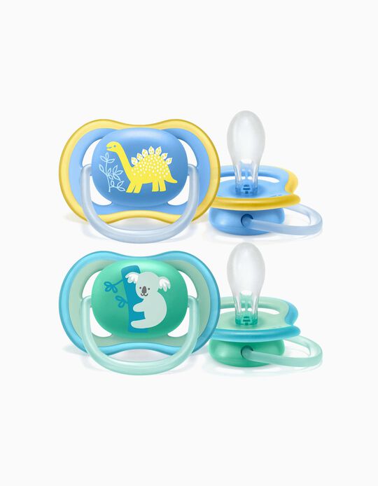 Ultra Air 18M+ Silicone Pacifier, Philips/Avent, 2Un.