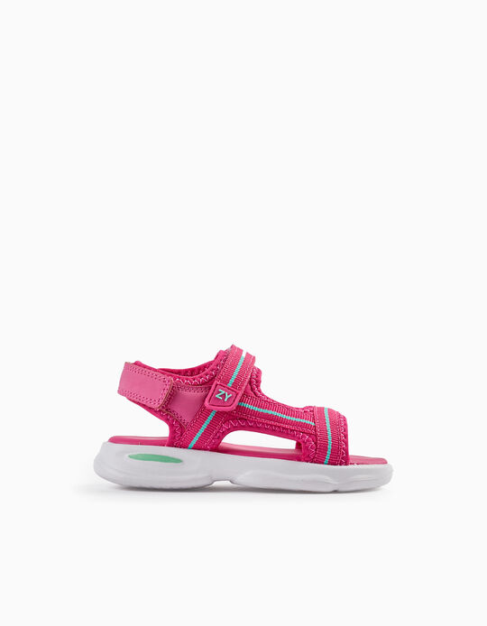 Buy Online Striped Sandals for Baby Girls 'Superlight', Pink