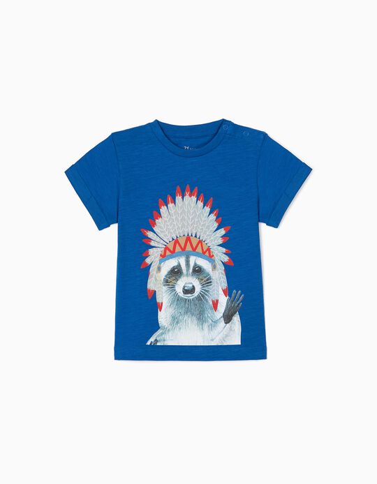 T-Shirt for Baby Boys 'Chief', Blue