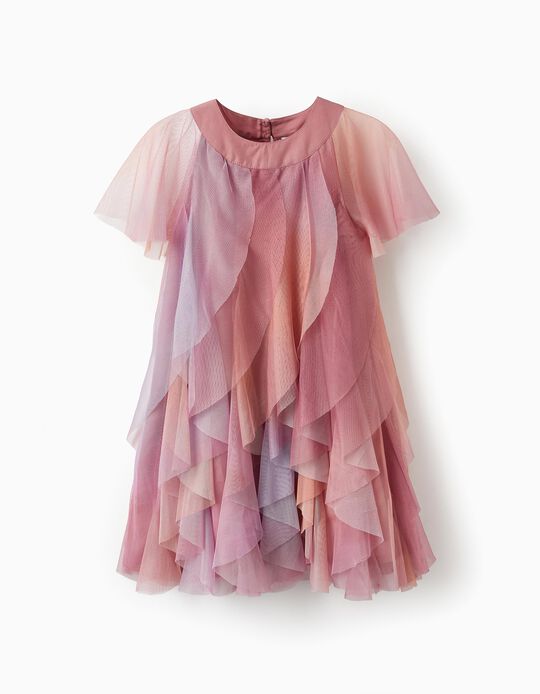 Comprar Online Vestido de Tule para Menina, Multicolor