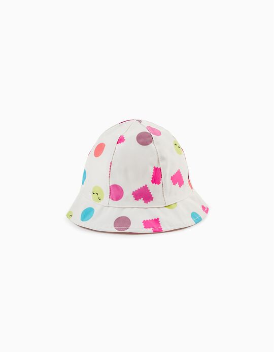 Sombrero Impermeable para Bebé Niña, Beige