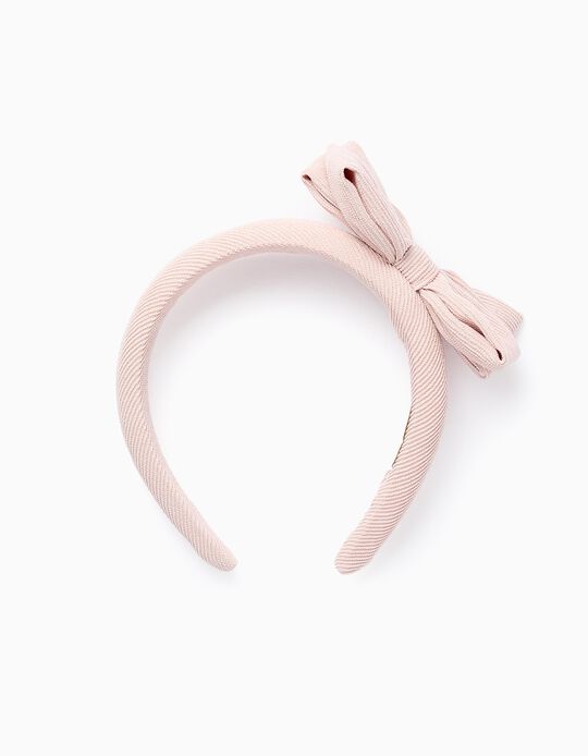 Buy Online Padded Headband with Bow for Baby and Girls, Pink