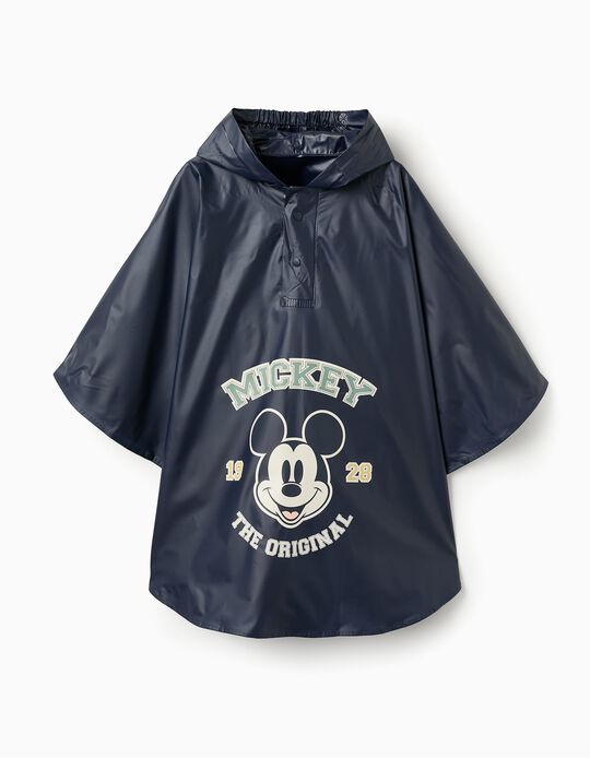 Comprar Online Capa de Chuva Poncho para Menino 'Mickey', Azul Escuro