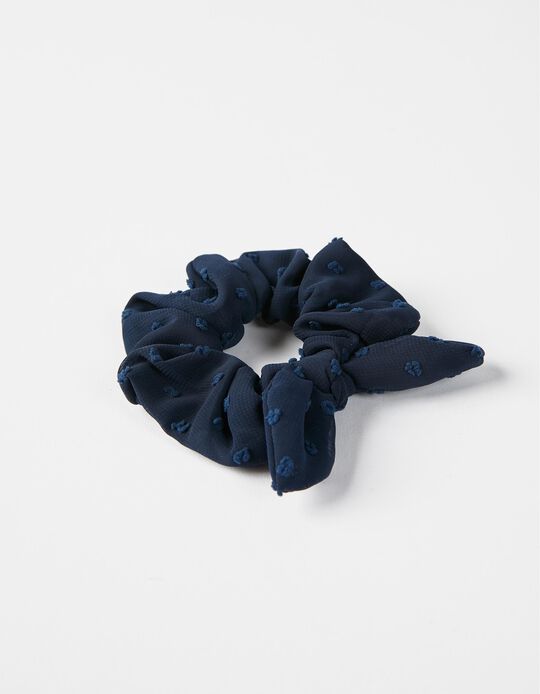 Scrunchie for Girls, Dark Blue