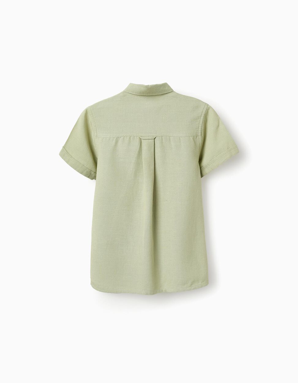 Comprar Online Camisa com Viscose, Algodão e Linho para Menino 'B&S', Verde