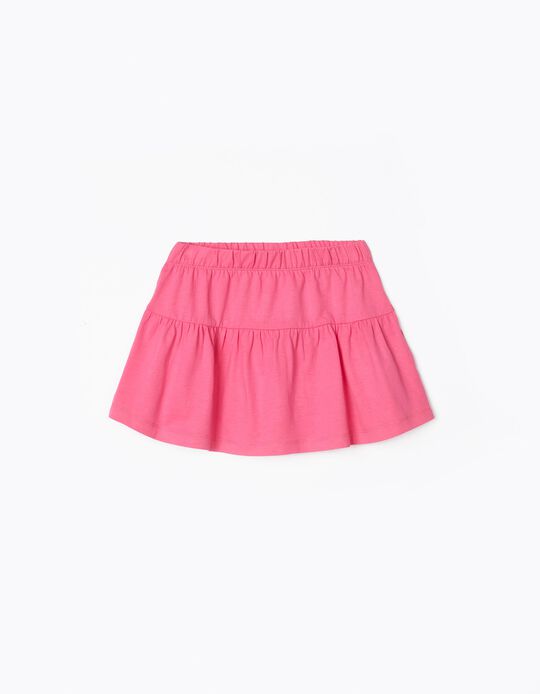 Jersey Skirt for Girls, Pink
