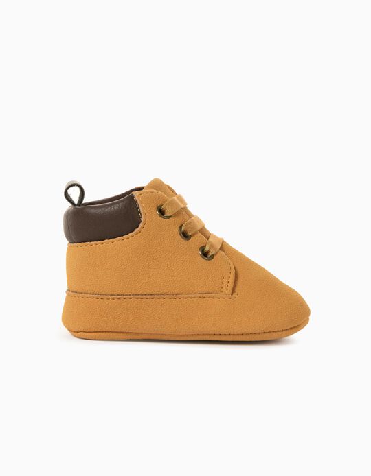 Boots for Newborn Baby Boys, Camel