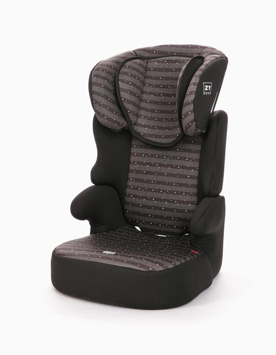 ZY SAFE Cadeiras Auto | Cadeira Auto Gr 0/1/2/3 Premium Isofix One Zy Safe  Melange Grey