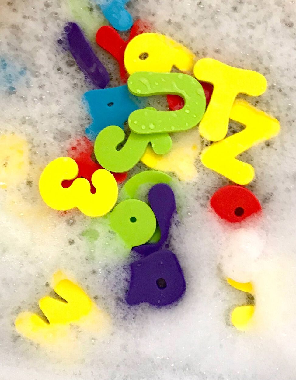 Letters & Numbers Bath Time Toy by Nuby