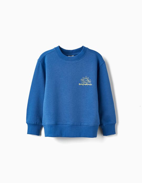 Cotton Sweatshirt for Boys 'Bahamas', Blue
