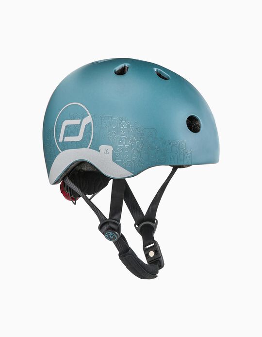 Reflective Helmet Steel Scoot & Ride