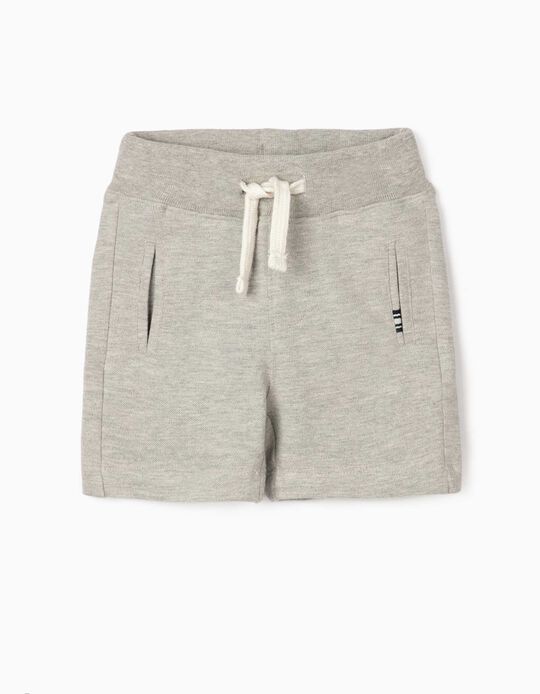 Sports Shorts for Baby Boys, Grey