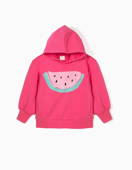 Hoodie for Girls 'Watermelon', Pink