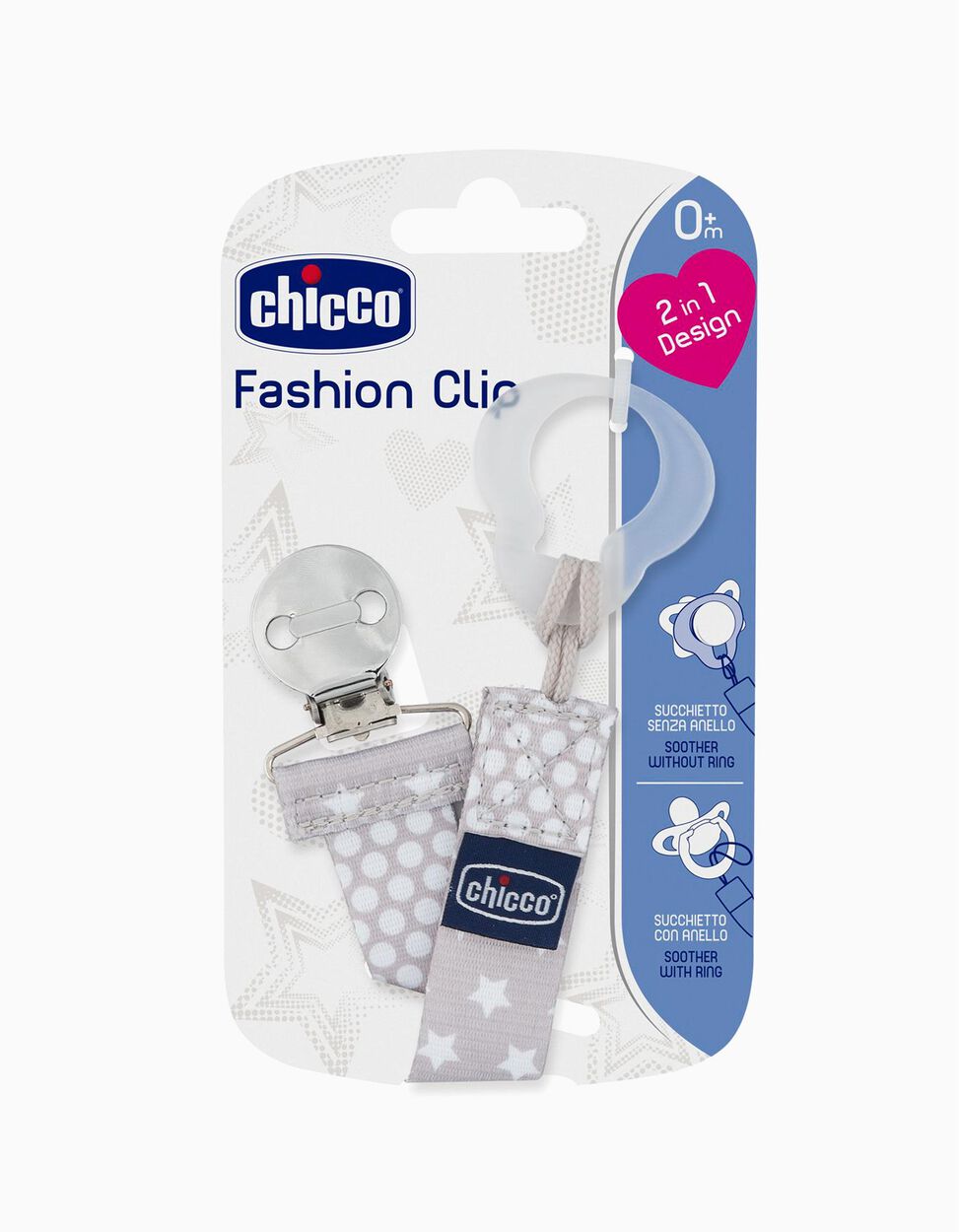 Sujetachupetes Chicco Neutral