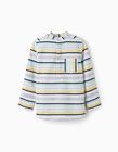 Comprar Online Camisa de Algodão às Riscas para Menino, Multicolor