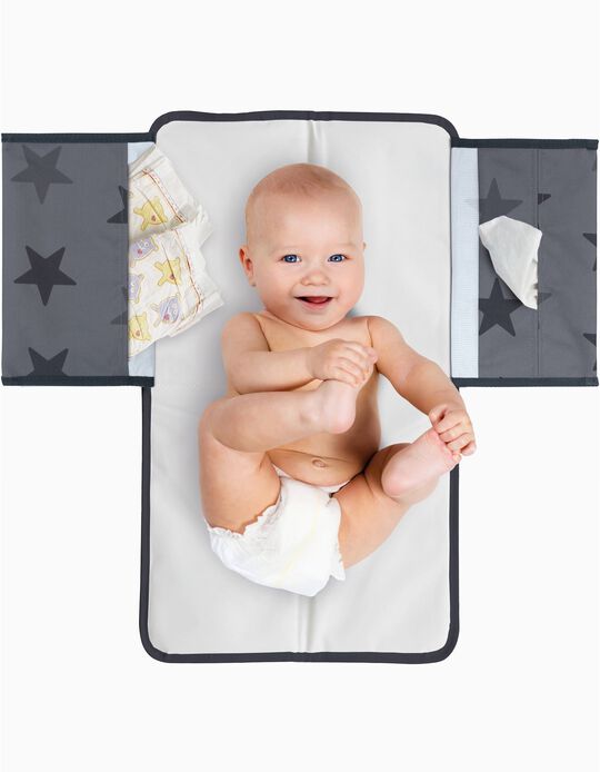 Acheter en ligne 3-in-1 Baby Changer by Dooky, Grey Stars