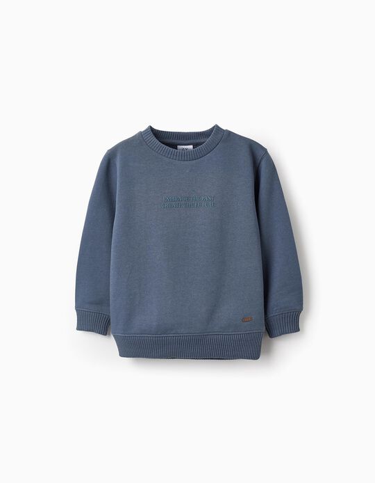 Comprar Online Sweat de Algodão para Menino 'Future', Azul