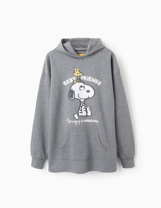 Comprar Online Vestido-Sweat para Menina 'Snoopy', Cinza