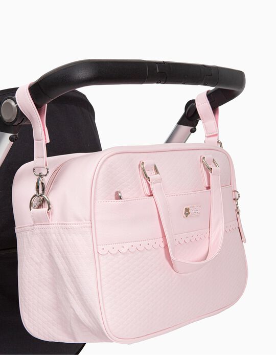 Buy Online Changing Bag Ecopiel Rombos Pink Bimbipirulos