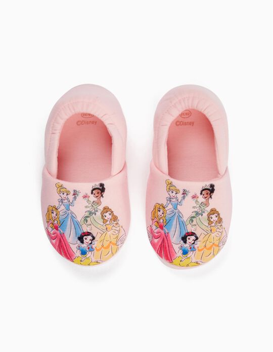 Zapatillas de Casa de Tela para Niña 'Princesas da Disney', Rosa
