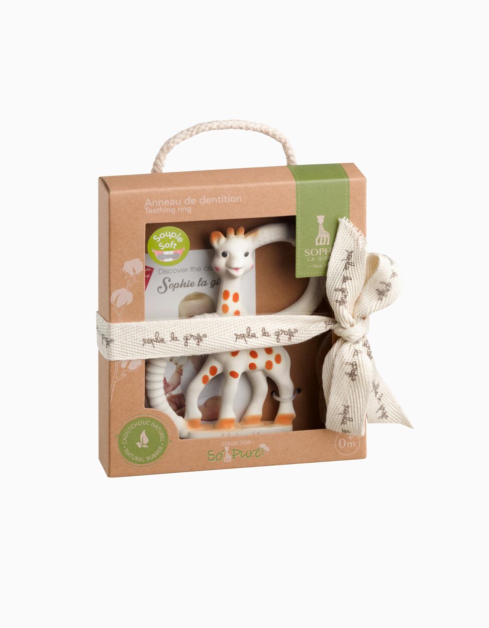 Anneau de Dentition So Pure Gift Box Sophie La Girafe 0M+
