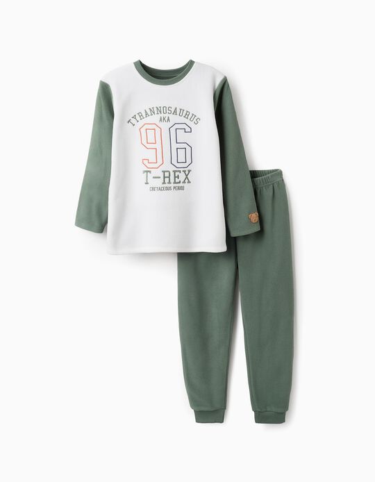 Comprar Online Pijama Polar para Menino 'T-Rex', Cinza/Verde