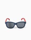 Flexible Sunglasses for Boys, Blue/Red