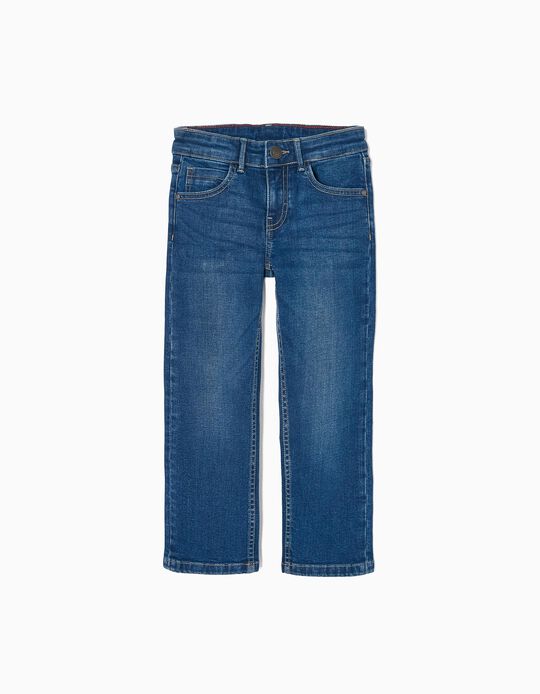 Cotton Jeans for Boys 'Straight Fit', Blue 