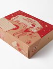 Large Gift Box 'ZY - Merry Christmas', Red