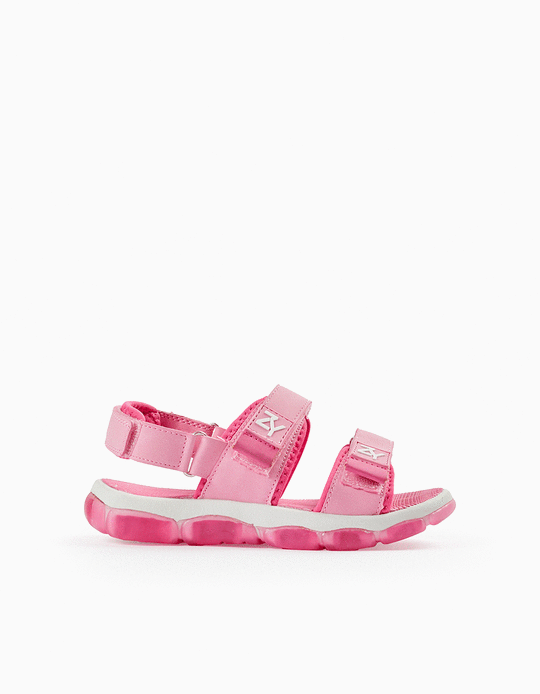 Buy Online Sandals with Lights for Girls 'Superlight ZY', Pink
