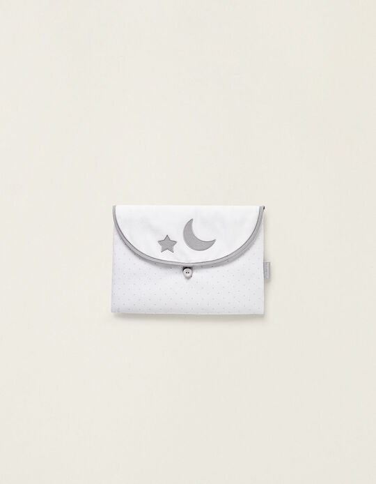 Buy Online Pouch for Baby's 1st Clothes, Silver Moon, by Rebelde