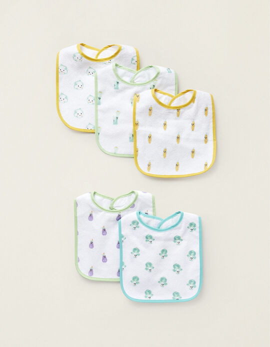 Buy Online 5 Colorful Bibs ZY Baby