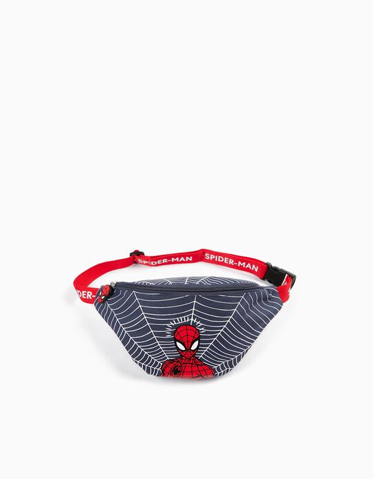 Bolsa de Cintura para Menino 'Spider-Man', Azul Escuro/Vermelho