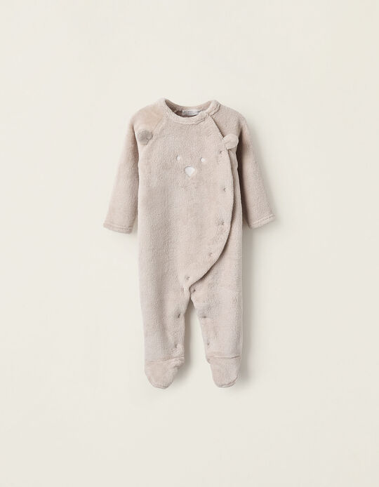 Comprar Online Babygrow em Peluche para Recém-Nascido 'Ursinho', Bege