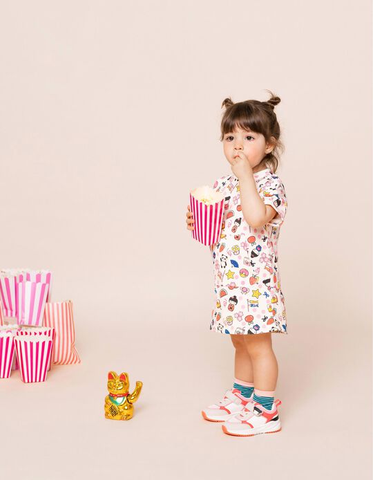 Vestido para Bebé Niña 'Japan', Multicolor