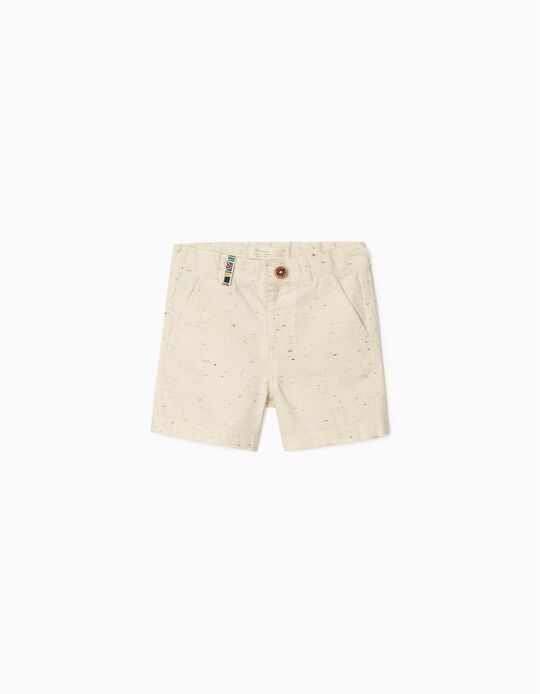 Shorts for Baby Boys, Beige