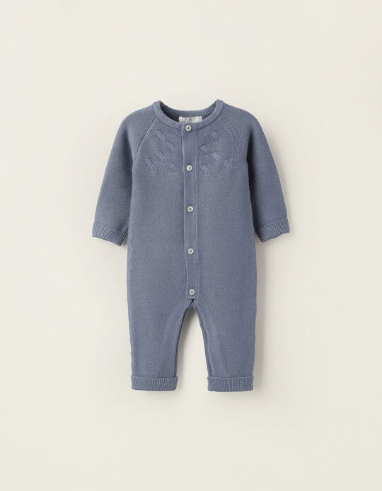 Comprar Online Babygrow de Malha sem Pés para Recém-Nascido, Azul