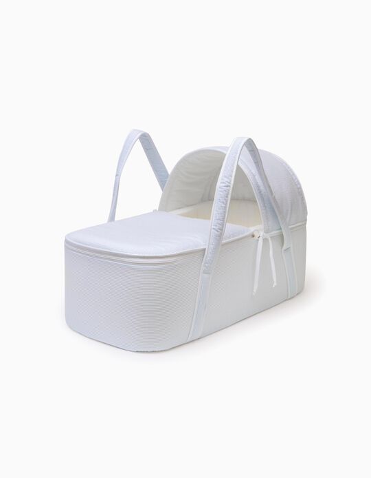 Buy Online Carrycot Essential Blue Zy Baby