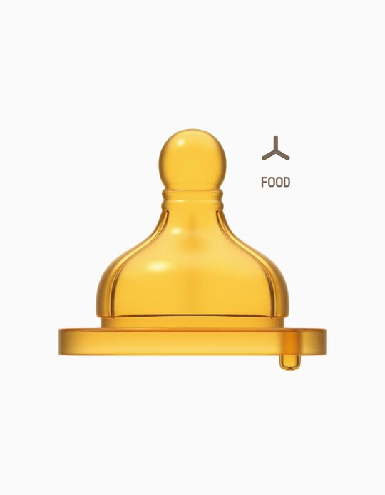 Teat Orig. Touch Food Flow 6m+ CHICCO 2un