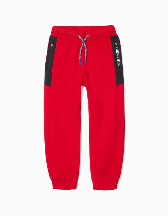 Joggers for Boys 'Rising Sun', Red