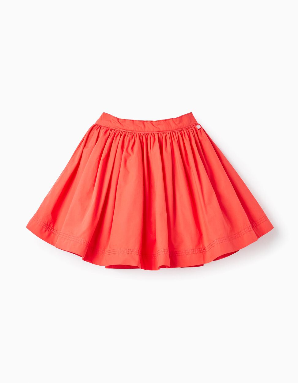 Buy Online Voluminous Cotton Skirt for Girls, Red