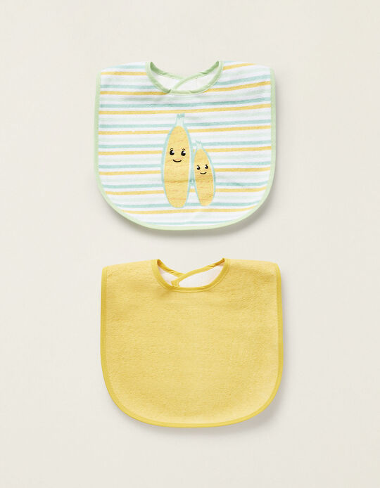 2 Babetes Amarelo/Verde ZY Baby