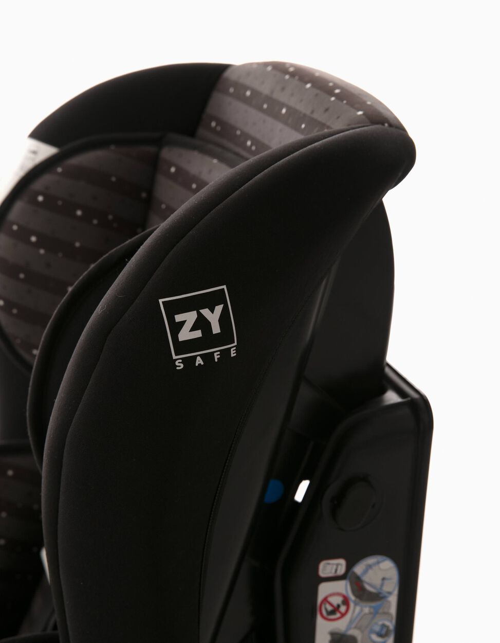 Cadeira Auto Gr 1/2/3 Izzygo Plus Stars Black Zy Safe