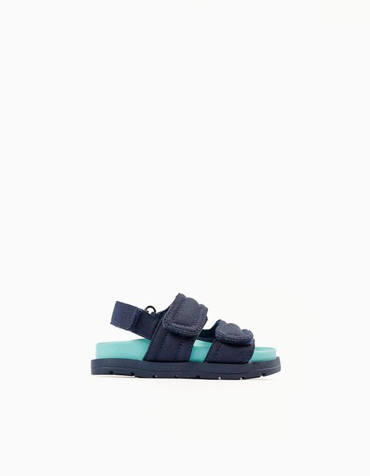 Strappy Sandals for Babies, Blue