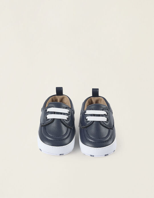 Comprar Online Sapatos de Vela para Recém-Nascido, Azul Escuro