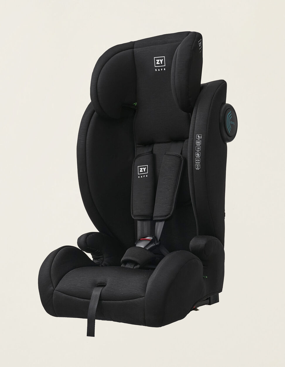 Cadeira Auto I-Size ZY Safe Primecare Isofix (76-150cm), Preto