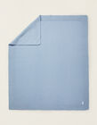 Manta de Punto Tricot Plain 75x90 cm Zy Baby Blue