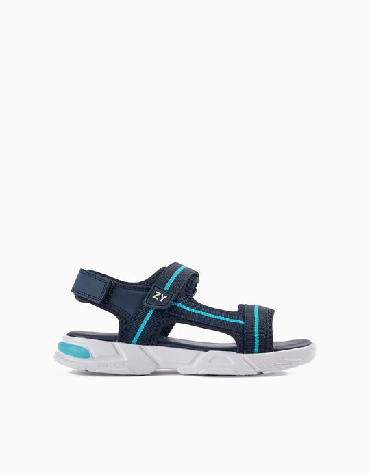 Sporty Sandals with Straps for Boys 'Superlight', Blue