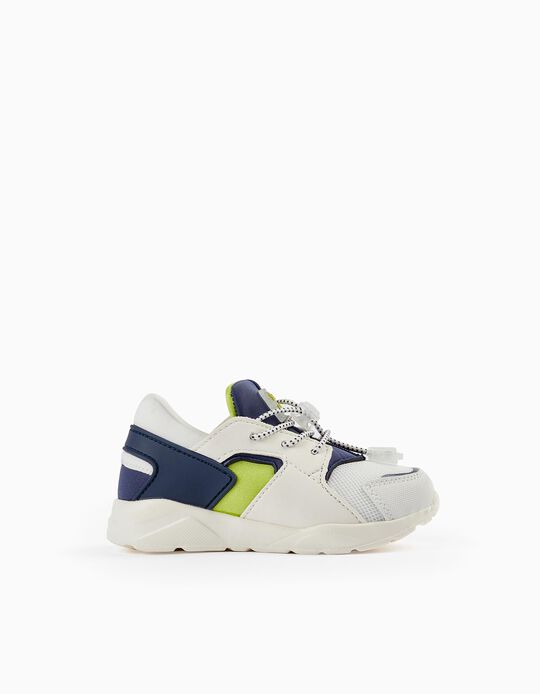 Buy Online Trainers for Baby Boys 'ZY Superlight', White/Dark Blue/Green